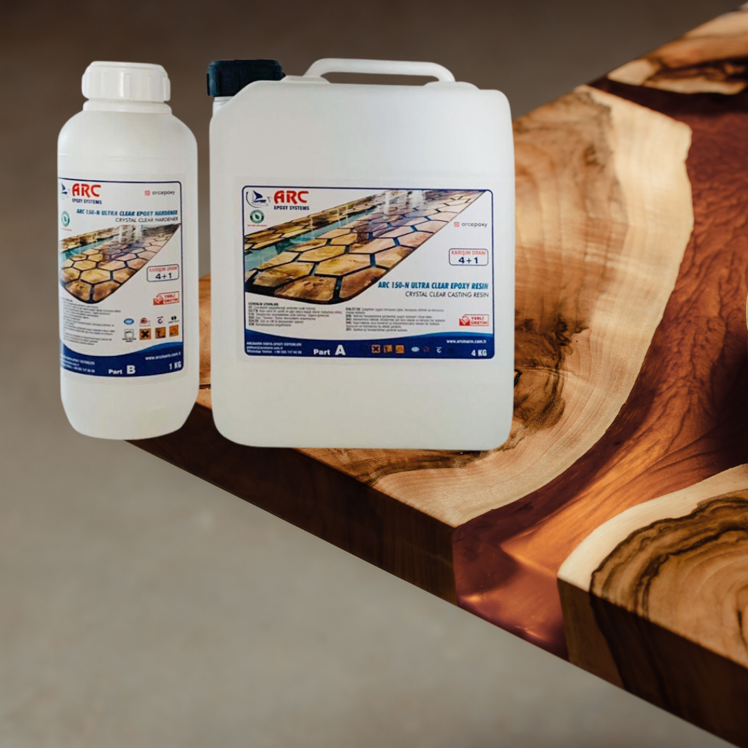 150 Ultra Şeffaf Döküm Tip Epoksi Reçine