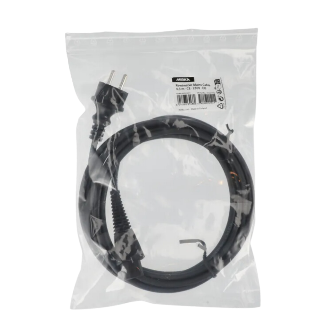 Rewireable Mains Cable 4,3m 230V EU