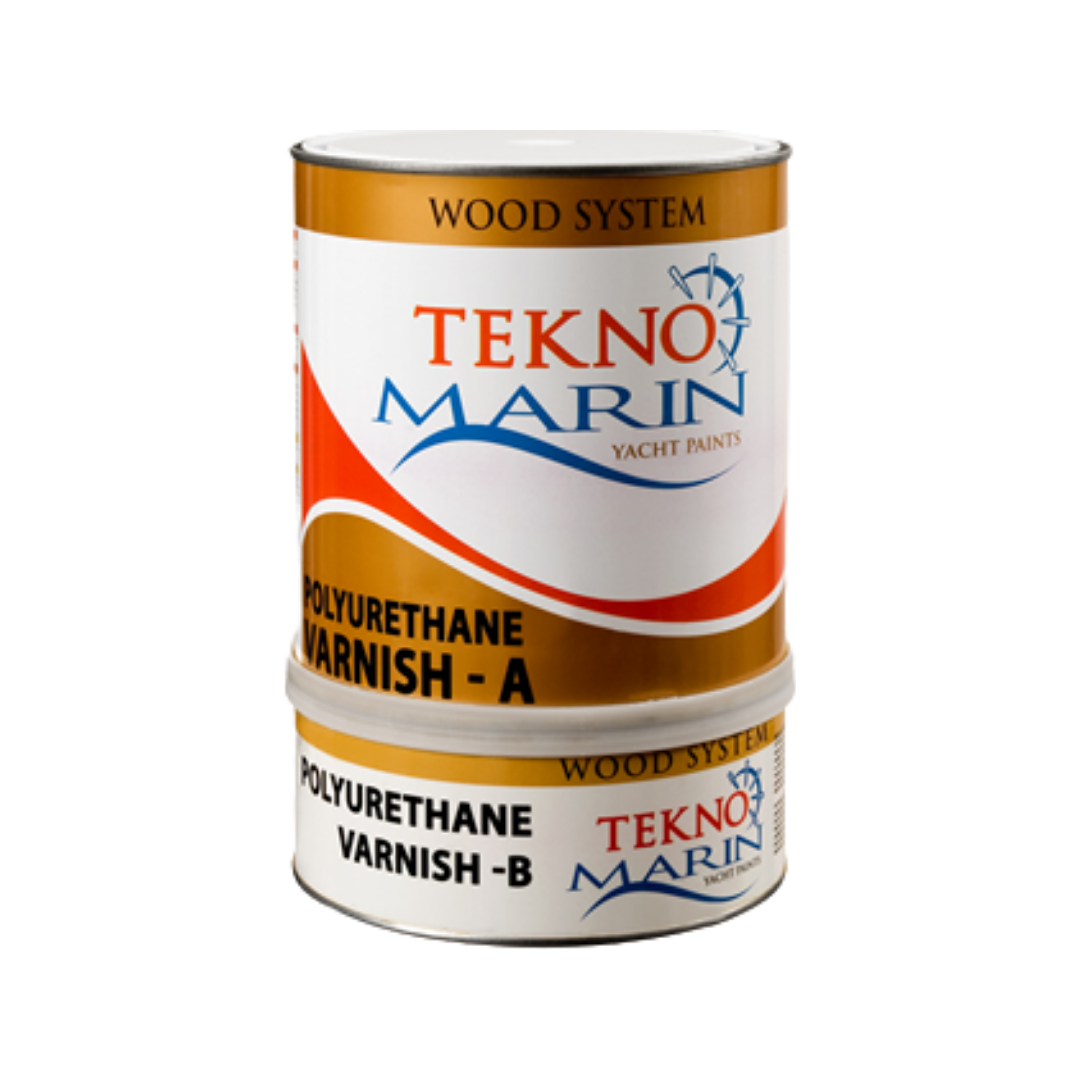 Teknomarin Polyurethane Varnish – Parlak Poliüretan Ahşap Verniği