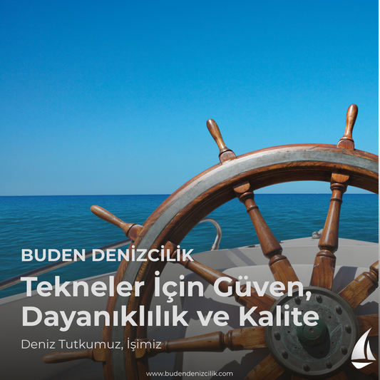 Tekneler İçin Güven, Dayanıklılık ve Kalite – Buden Denizcilik Epoksi Çözümleri