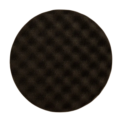 Köpük Polisaj Pedi Siyah Waffle 150x25 mm
