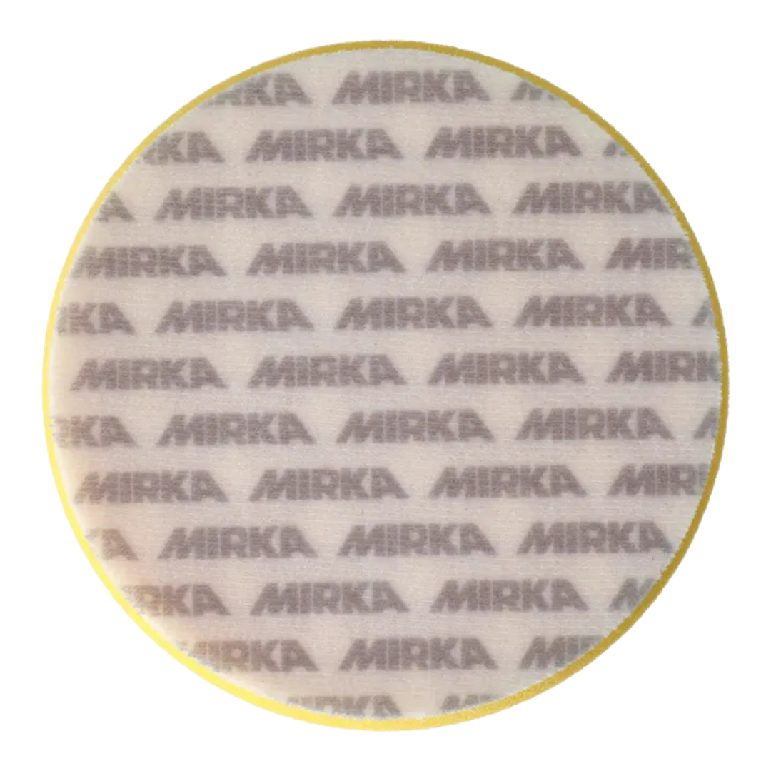 Köpük Polisaj Pedi Sarı Waffle 150x25 mm