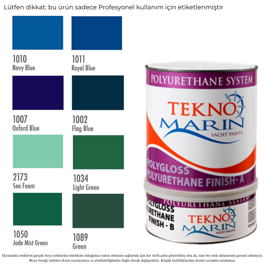 Teknomarin Polygloss Polyurethane Finish