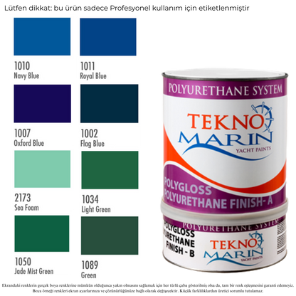 Teknomarin Polygloss Polyurethane Finish