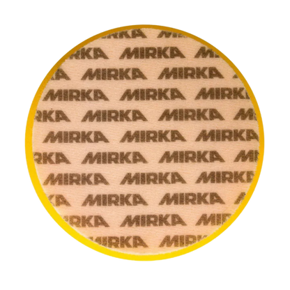 Köpük Polisaj Pedi Sarı Düz 150x25 mm