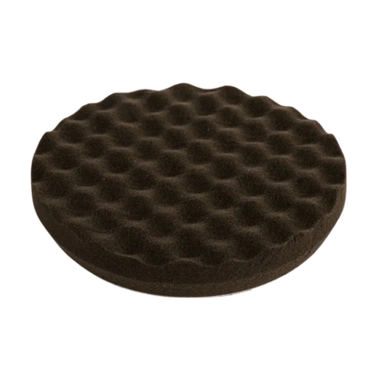 Köpük Polisaj Pedi Siyah Waffle 150x25 mm