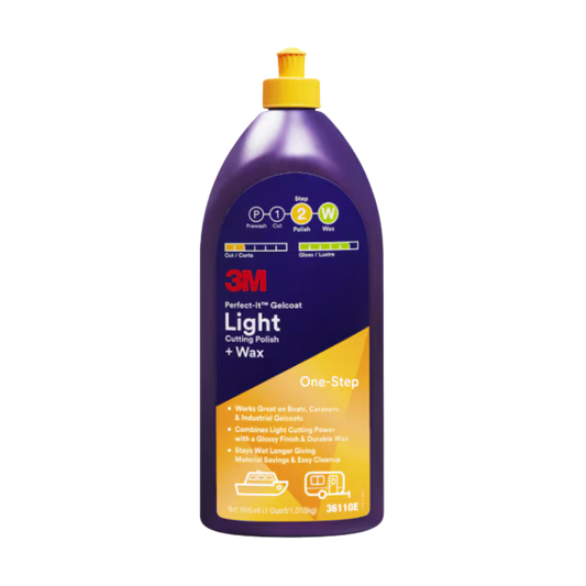 3M Perfect-It Jelkot Hafif Kesme Bileşeni + Cila 946 ml (36110E)