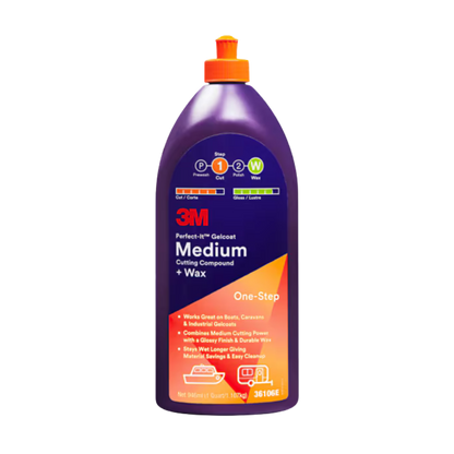 3M Perfect-It Jelkot İnce Pasta + Wax 946 ml (36106E)