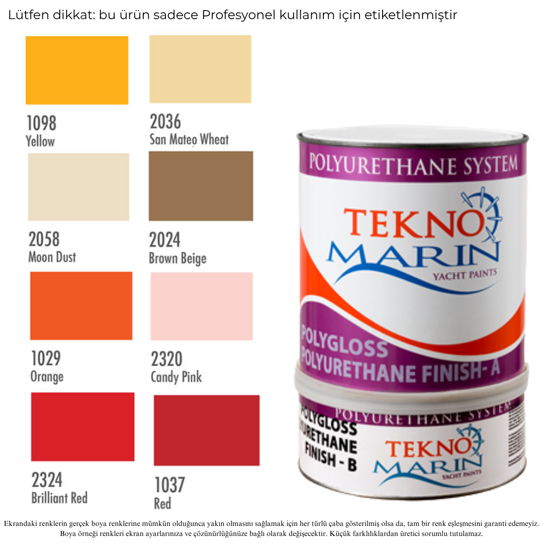 Teknomarin Polygloss Polyurethane Finish