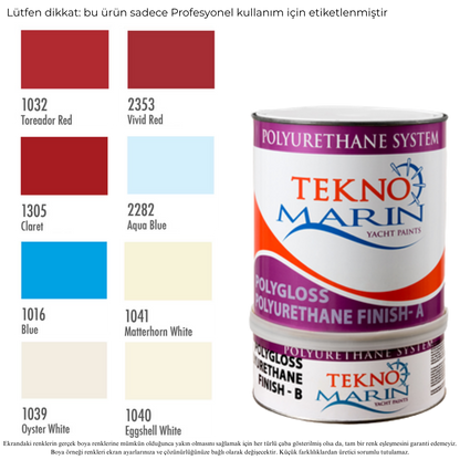 Teknomarin Polygloss Polyurethane Finish