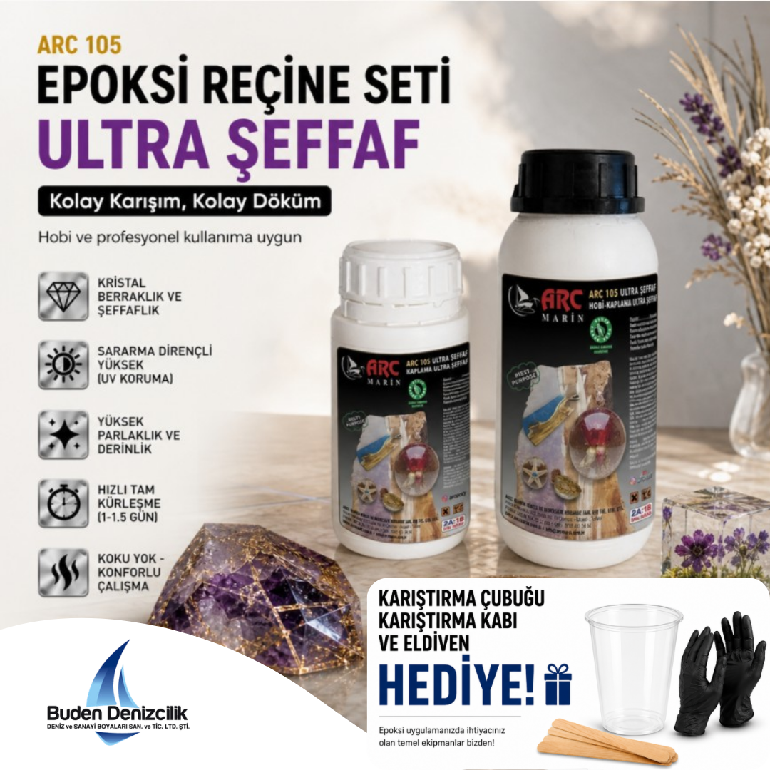 105 Hobi-Takı Ve Kaplama Epoksi Reçine