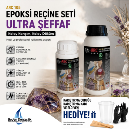 105 Hobi-Takı Ve Kaplama Epoksi Reçine
