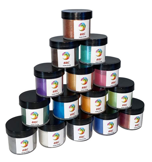 Metalik Pigment 15 Renk Set